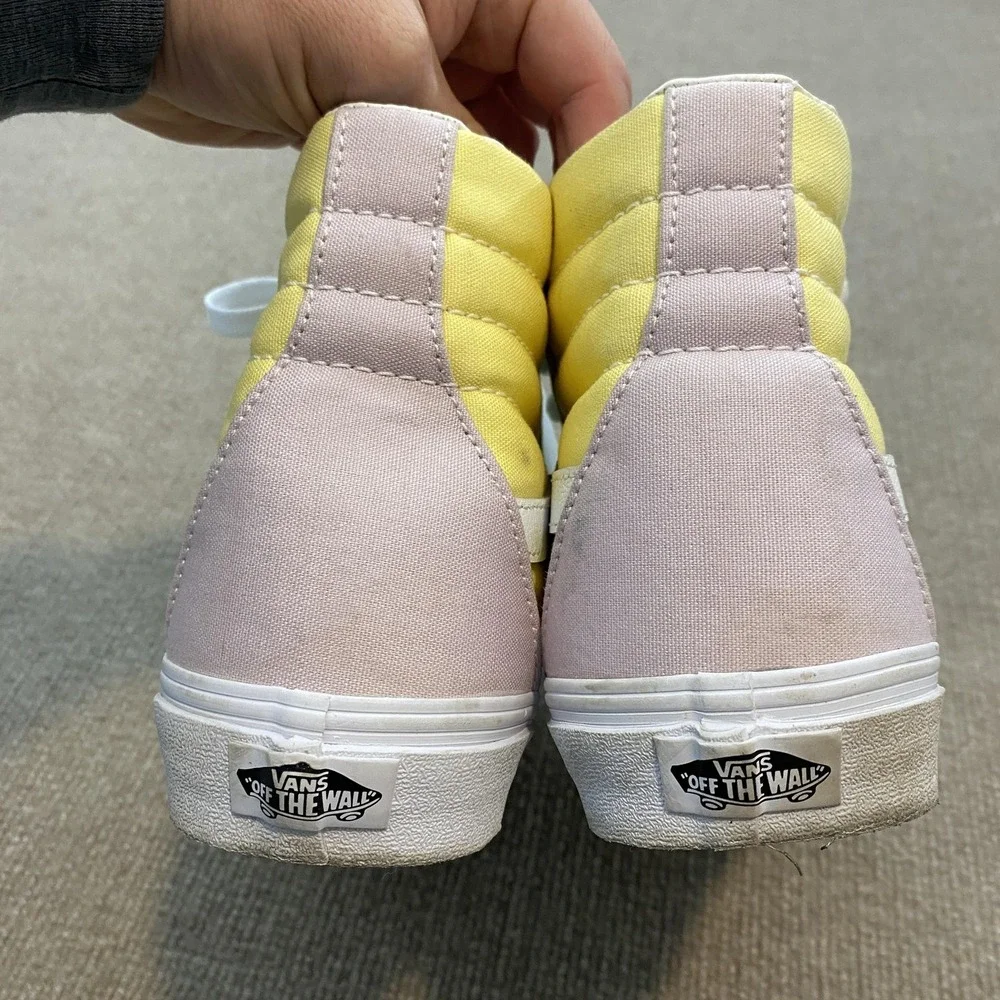 Vans Sk8-Hi Shoes Mens 9 Women 10.5 Multicolor Colorblock High Top Skate Sneaker